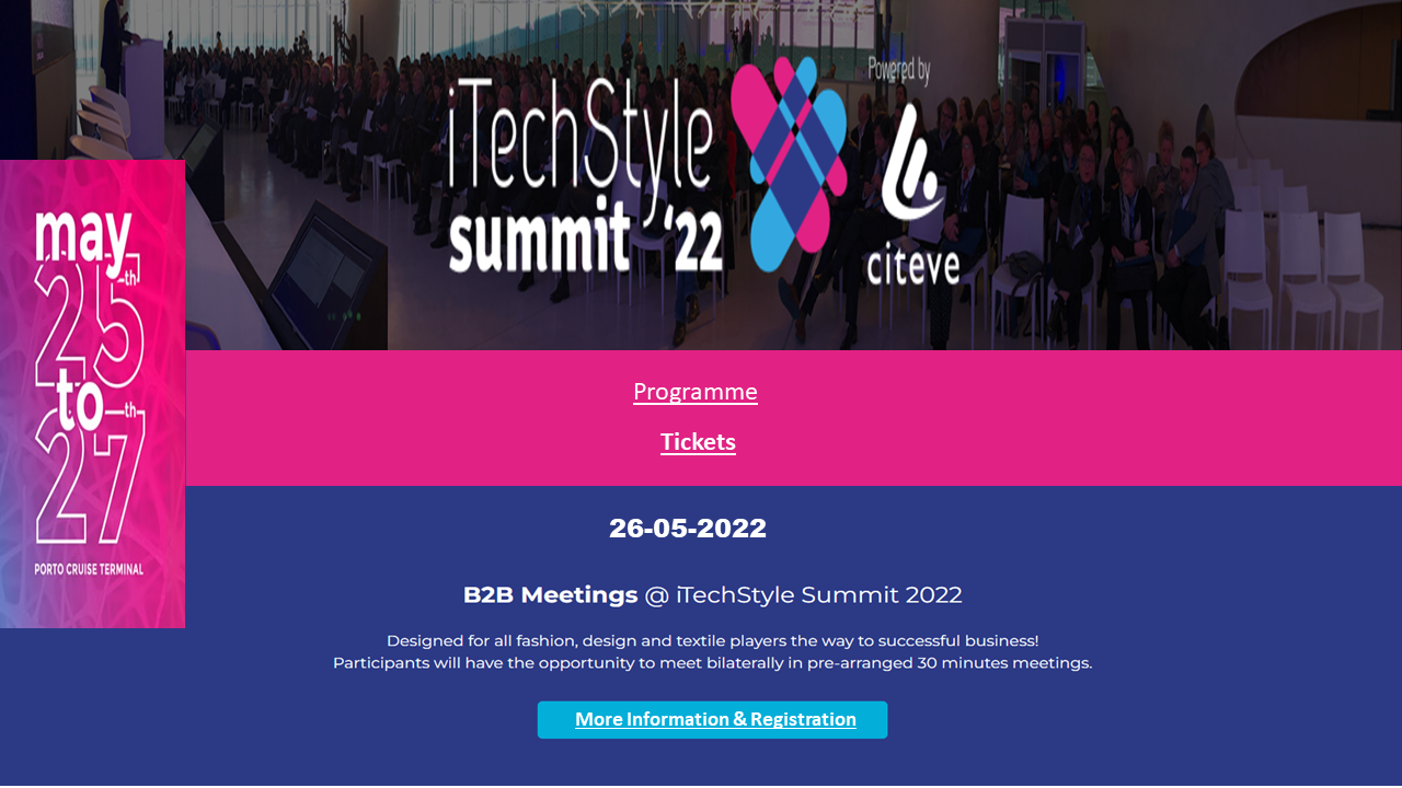 Cluster-Têxtil-B2B@iTechStyle Summit 2022 